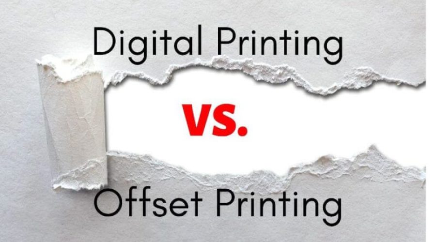 digital printing vs. offset printing